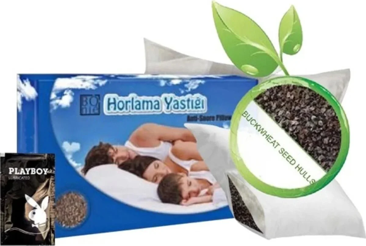 Muzicevi Anti-Snoring Pillow - Karabuğday Yastığı 50 x 70 cm + Jel