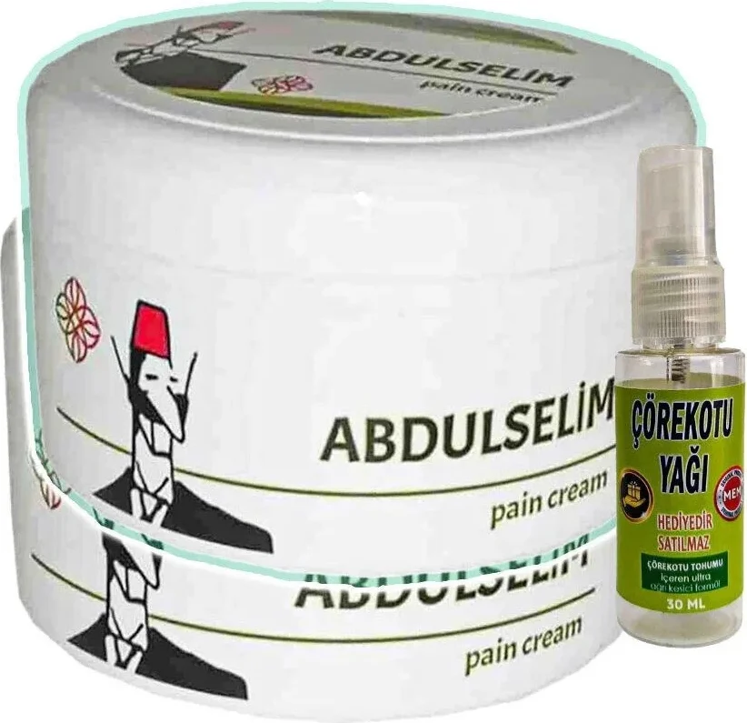 Süper Abdülselim Masaj Bakım Kremi 2X200 Ml+Çörek Otu Yağ ile
