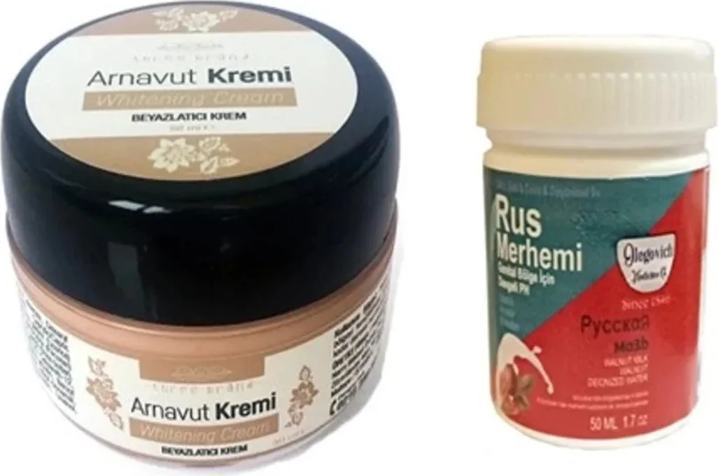 Süper Three Brand Arnavut Kremi1 Adet + Rus Merhemi 50 ml 1 Adet