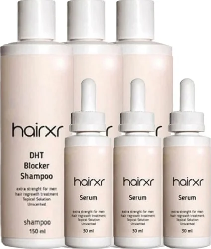 Hairxr 3 x 150 mŞampuan ve Serum