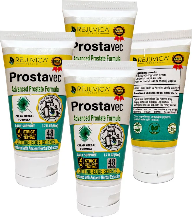 Prostavec 50 ml Krem Erkeklere Özel 4 Adet