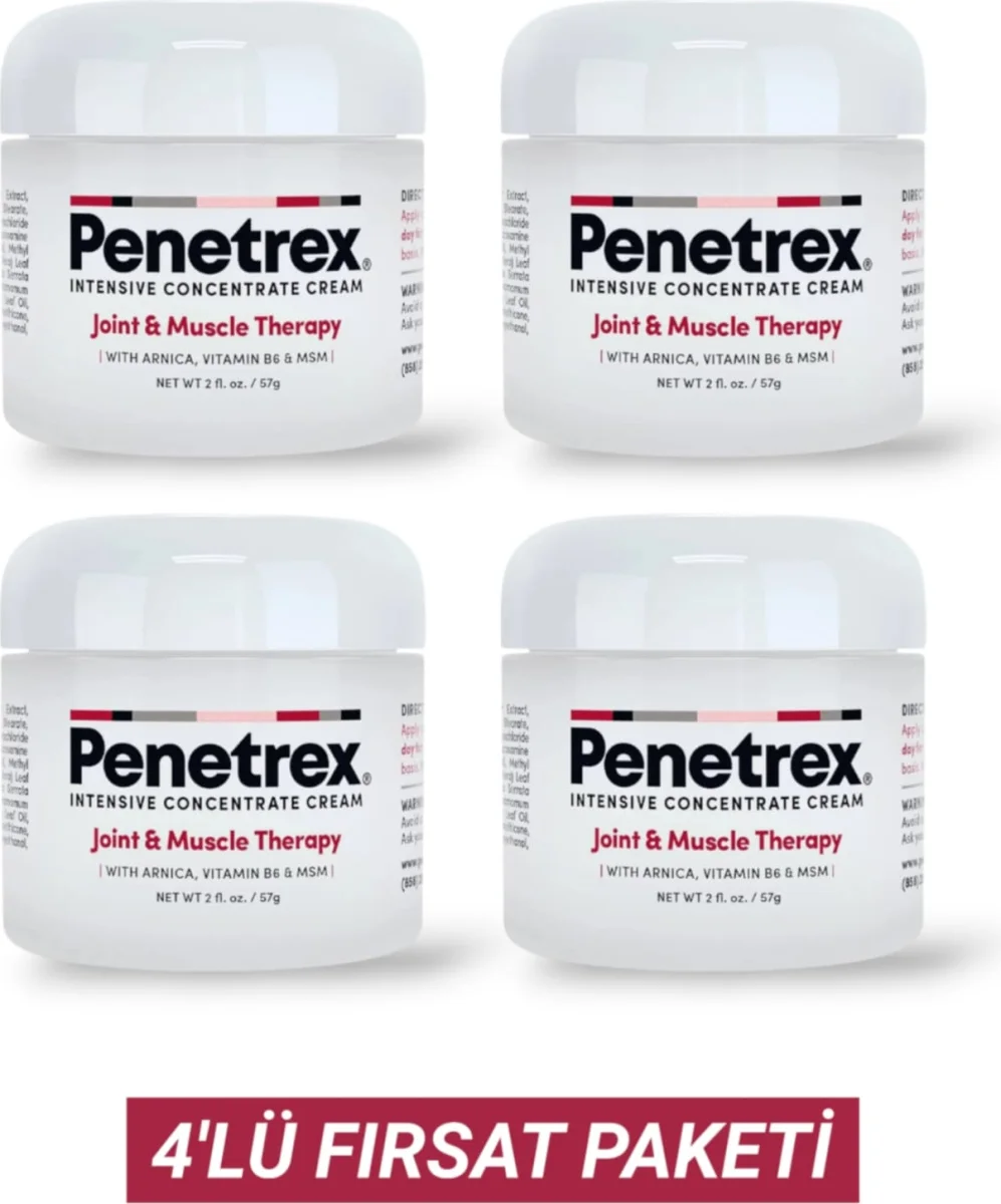 Penetrex Vücut Kremi 4 Adet