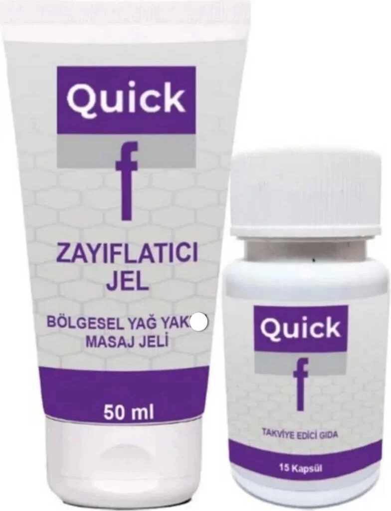 Süper Quickf Bölgesel Jel 50 ml + Quickf 15li