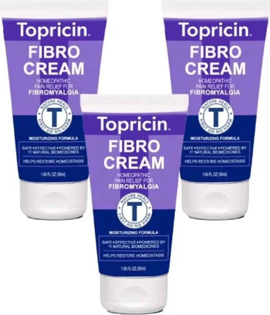 Süper Topricin Fibro Masaj ve Bakım Kremi 50 ml x 3 Ad
