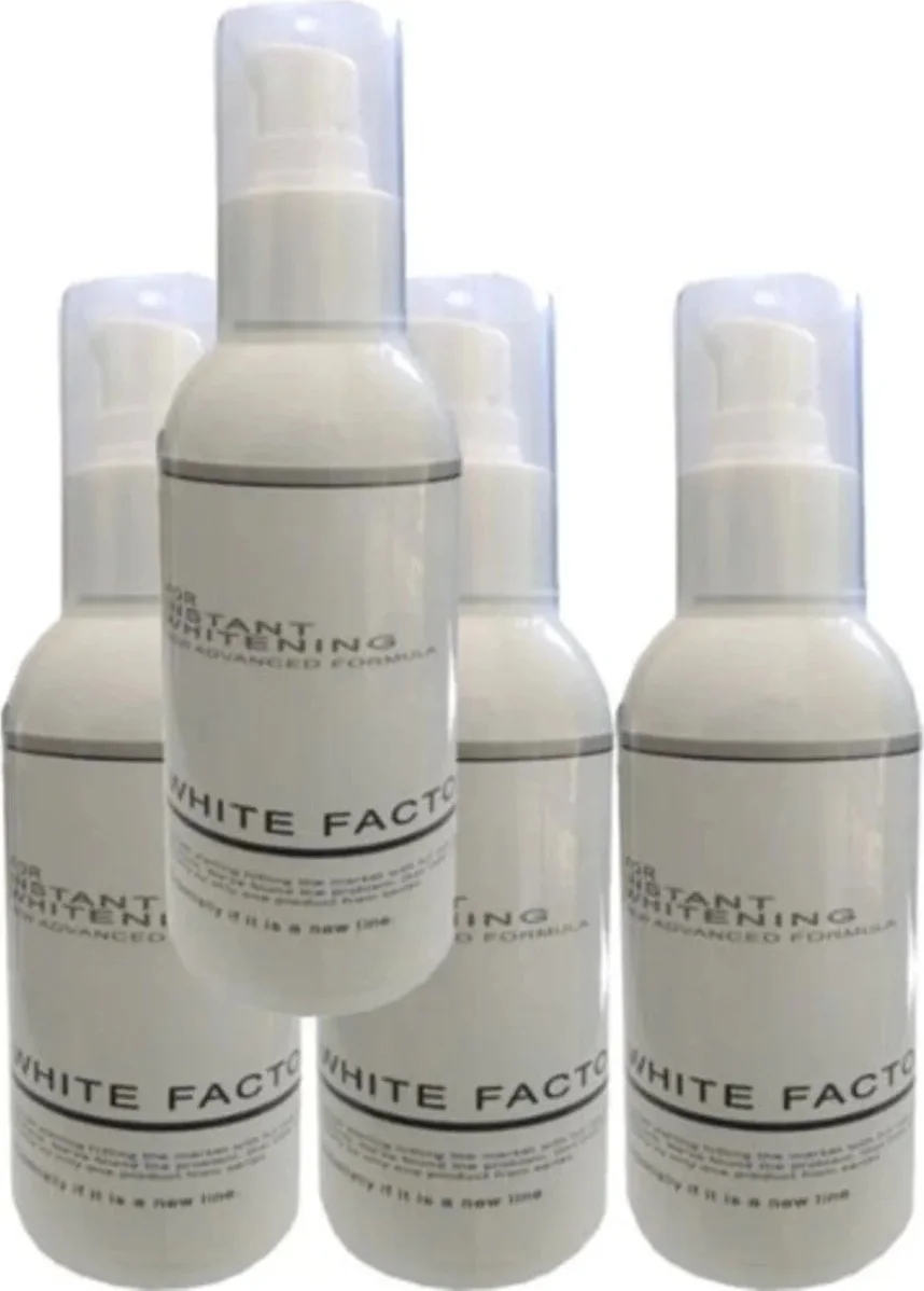 Süper White Factor For Instant Whitening - Krem 120 ml x 4 Adet