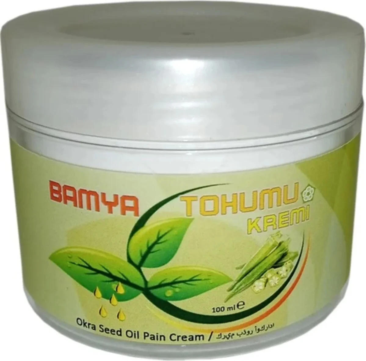 Bamya Tohumu Masaj Kremi 100 ml + 2li