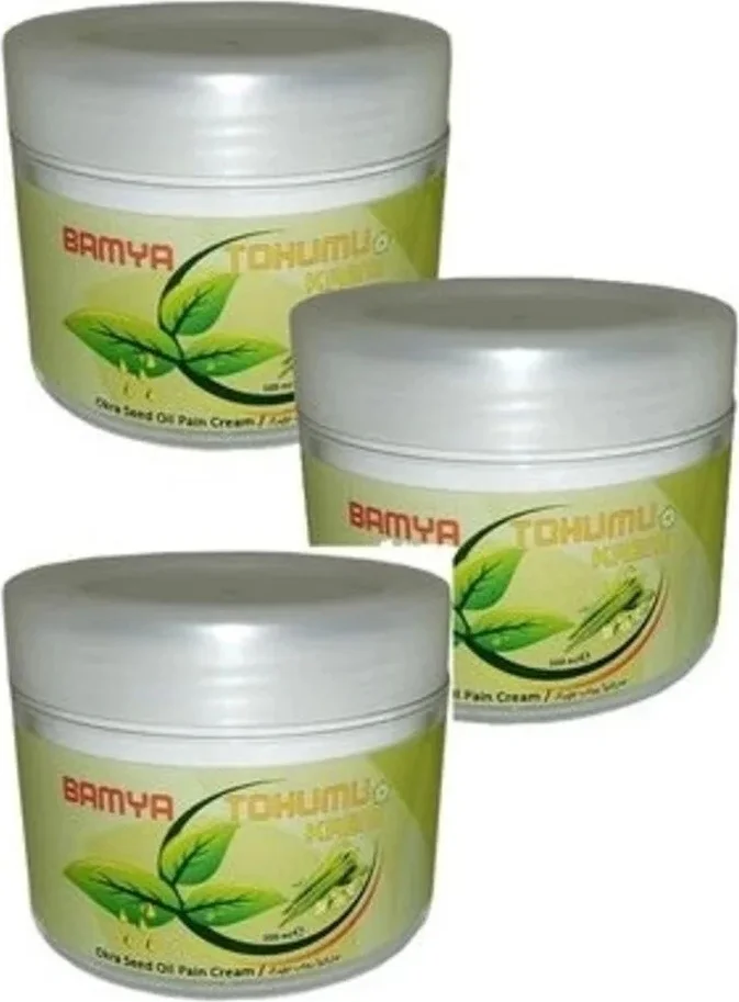 Bamya Tohumu Kremi Masaj KREMI100 ml x 3