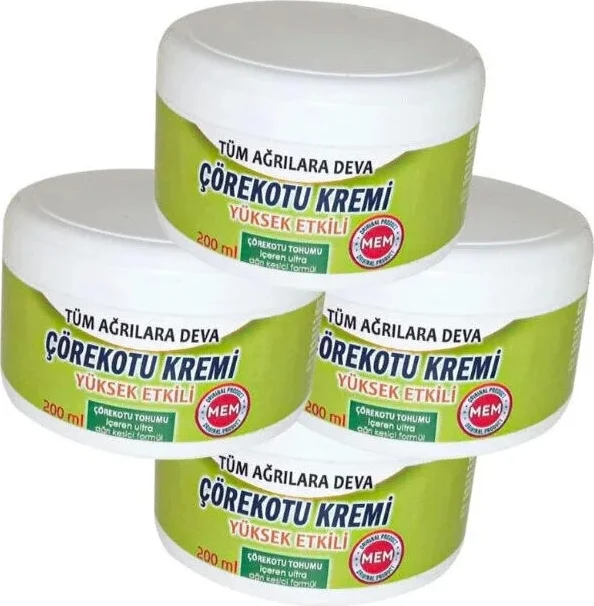 Çörek Otu Kremi Green Box 200 ml - 4 Adet Krem