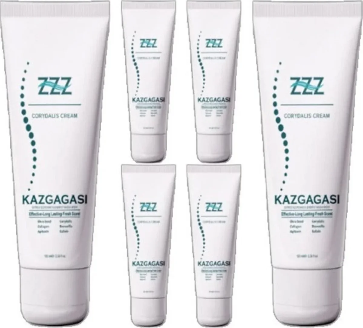 Zzz Kaz Gagası 6 Adet Özel Karışımlı 100 ml Masaj Kremi