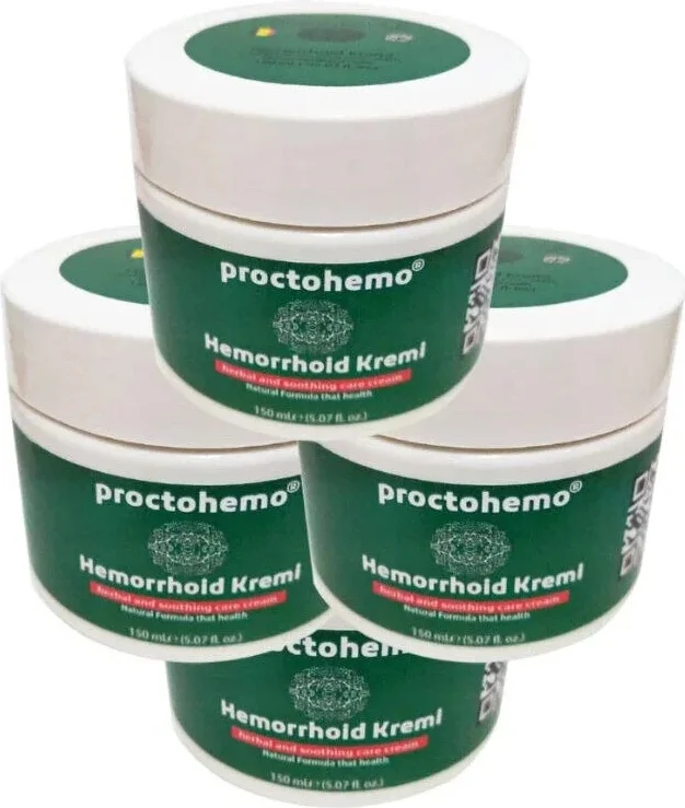 Proctohemo Bakım Kremi 4 Adet 150 ml Büyük Boy