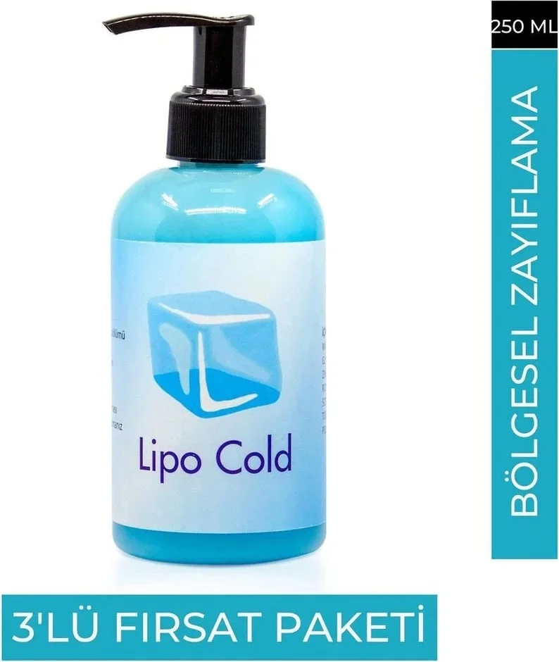 Lipo Cold  G.çlü  Krem 250 ml x 3 Adet