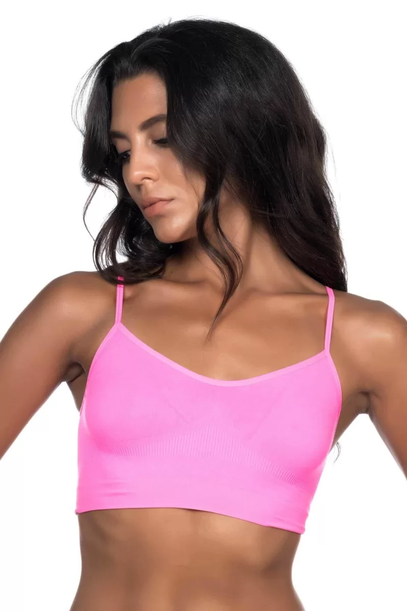 Arias Closet Neon Fuşya MI Emay 4003 Soft İp Askı Büstiyer