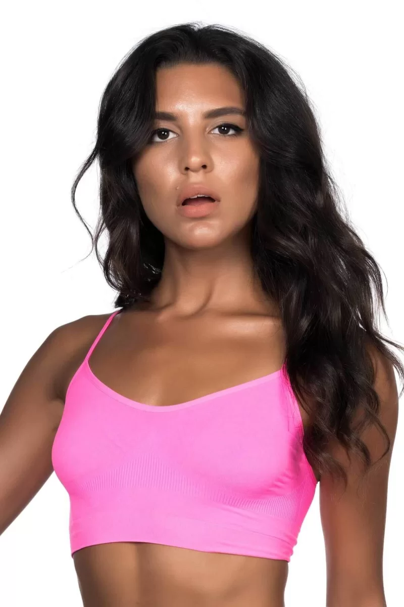 Arias Closet Neon Fuşya MI Emay 4003 Soft İp Askı Büstiyer