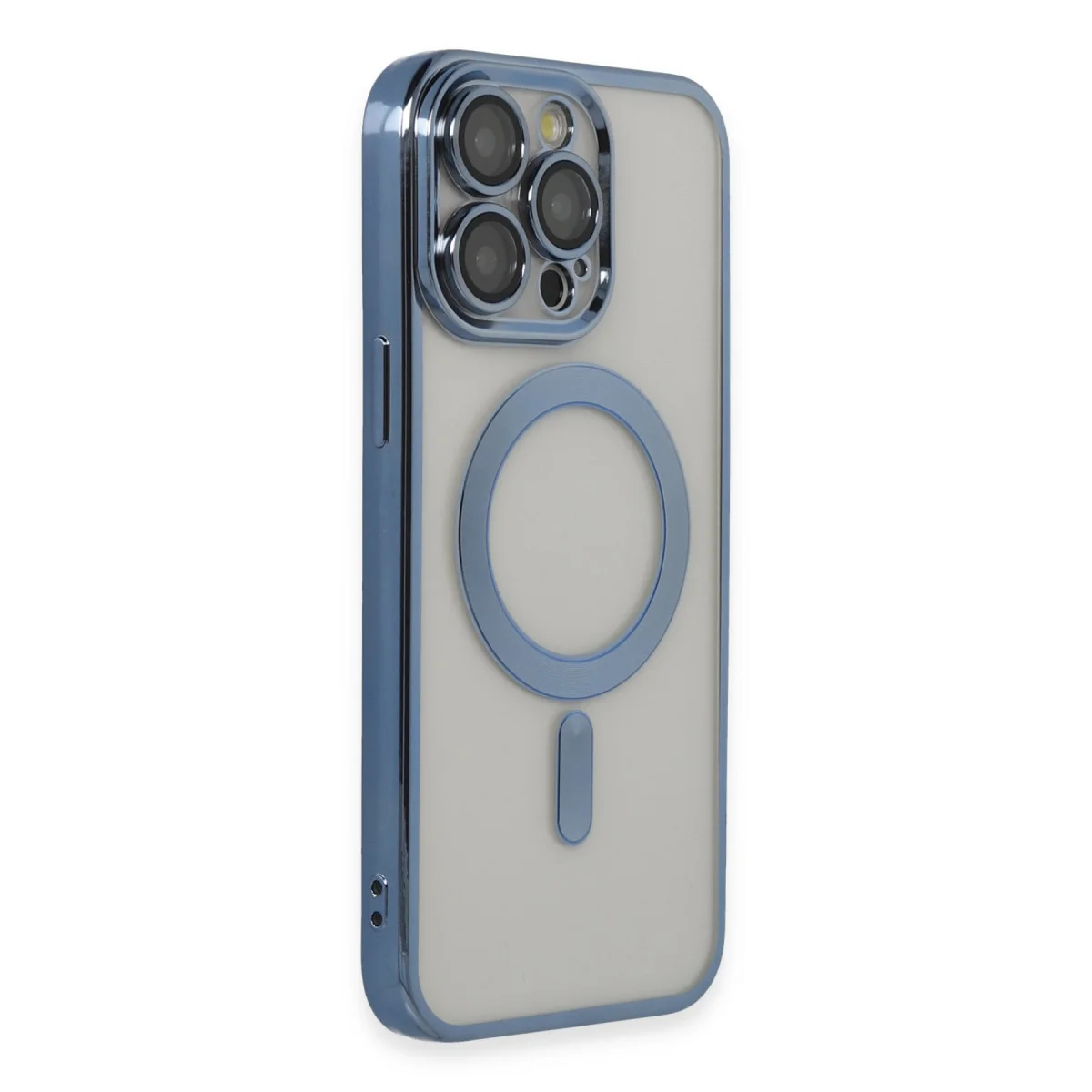 iPhone 14 Pro Max Kılıf Kross Magneticsafe Kapak - Sierra Blue