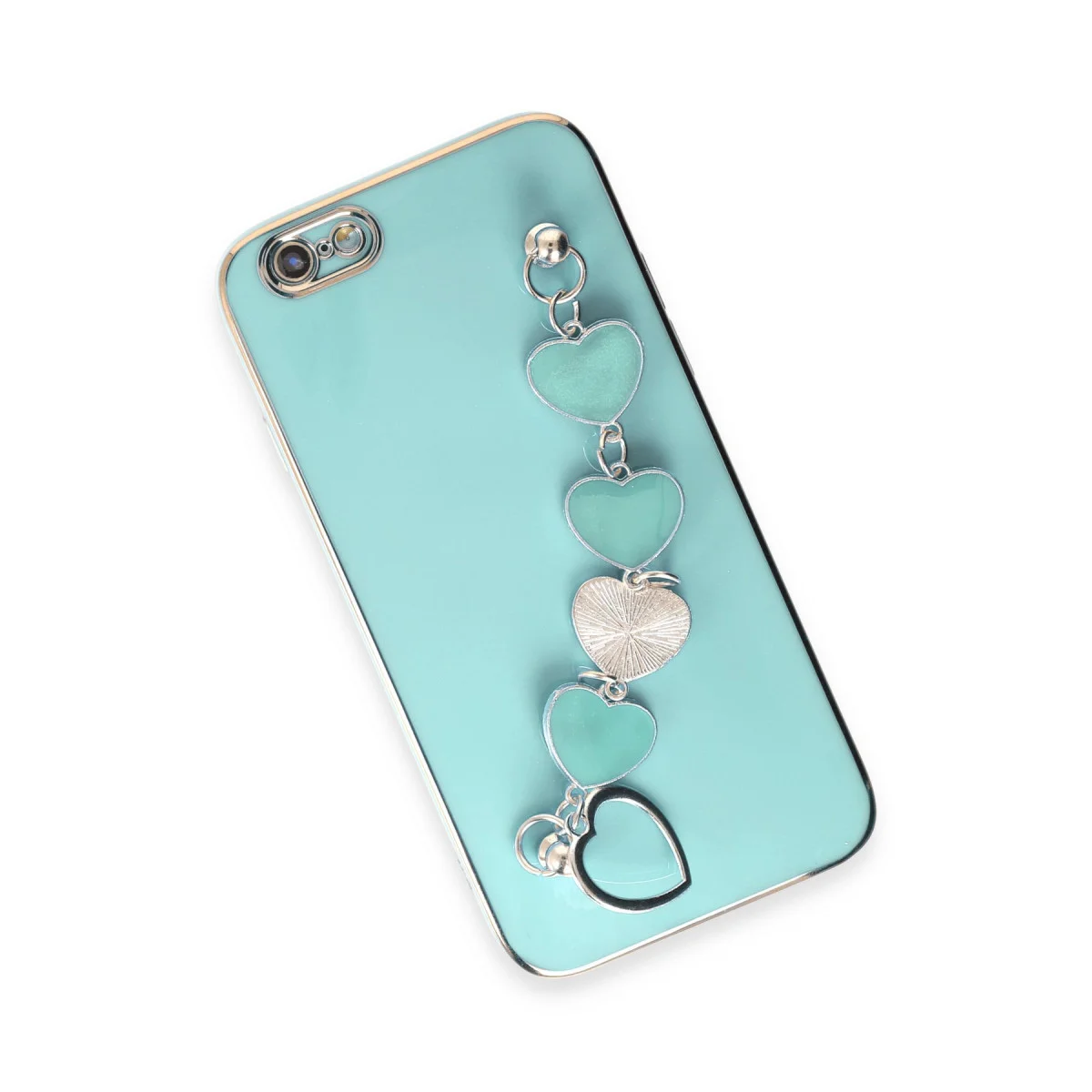 iPhone 6 Kılıf Esila Silikon - Su Yeşili