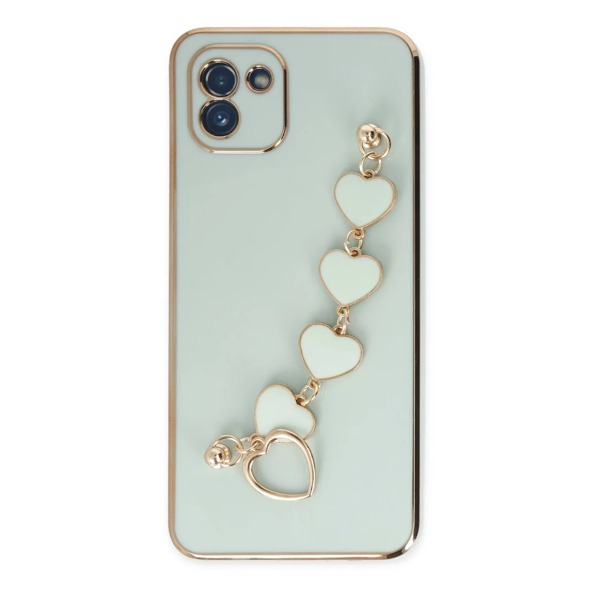 Galaxy A03 Kılıf Esila Silikon - Su Yeşili
