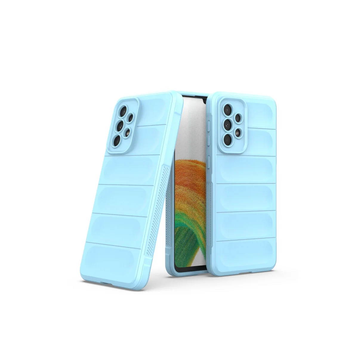 Galaxy A33 5G Kılıf Optimum Silikon - Sky Blue