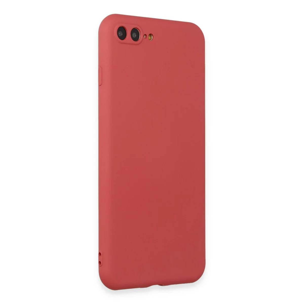 iPhone 7 Plus Kılıf First Silikon - Kiremit