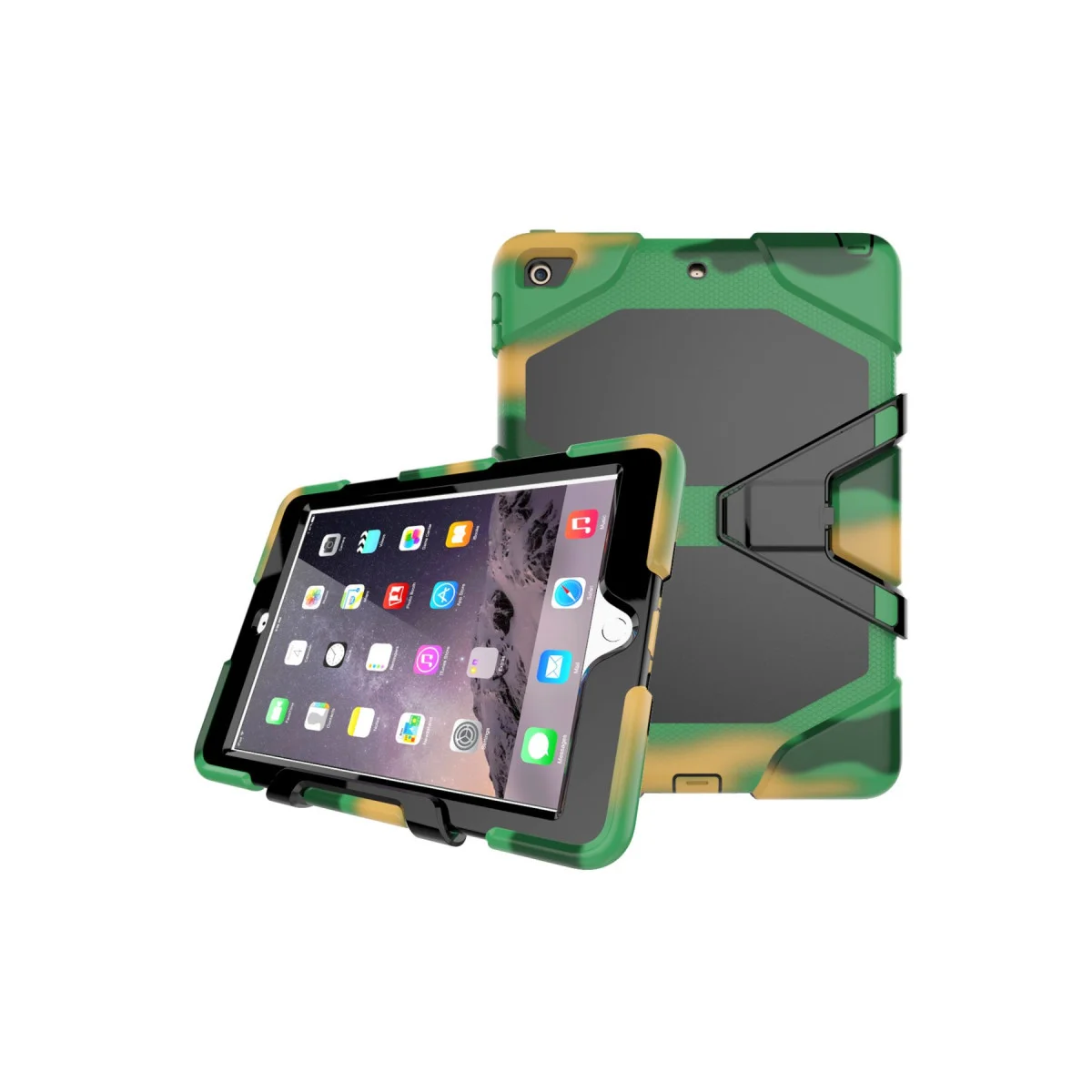 iPad 5 Air 9.7 Kılıf Griffin Tablet Kapak - Kamuflaj