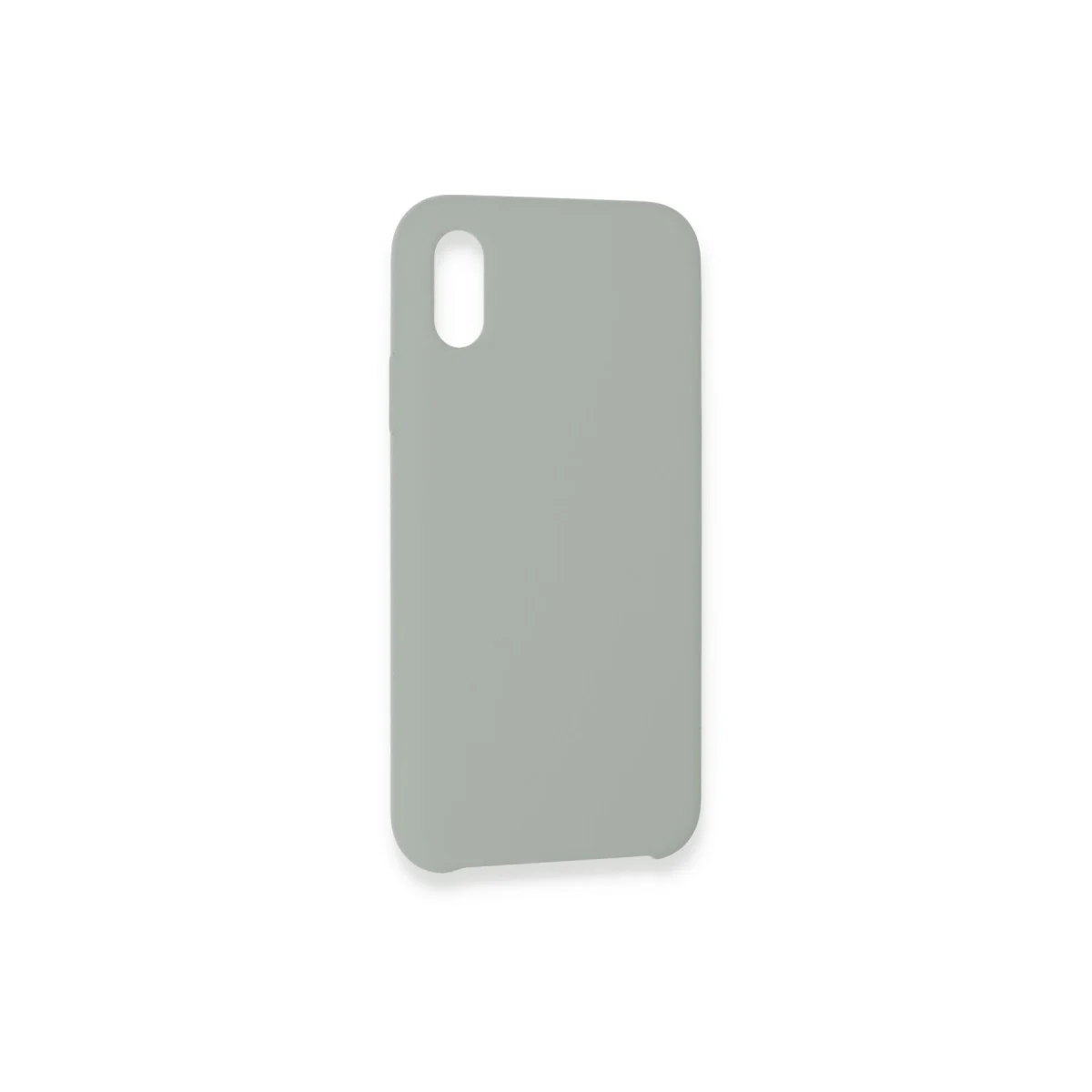 iPhone XS Max Kılıf Lansman Legant Silikon - Açık Gri