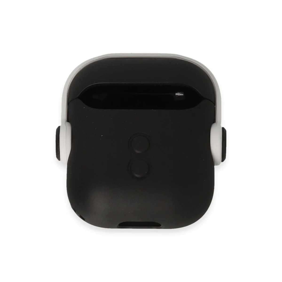 Airpods 2 (2.nesil) Cool Kılıf - Siyah-Beyaz