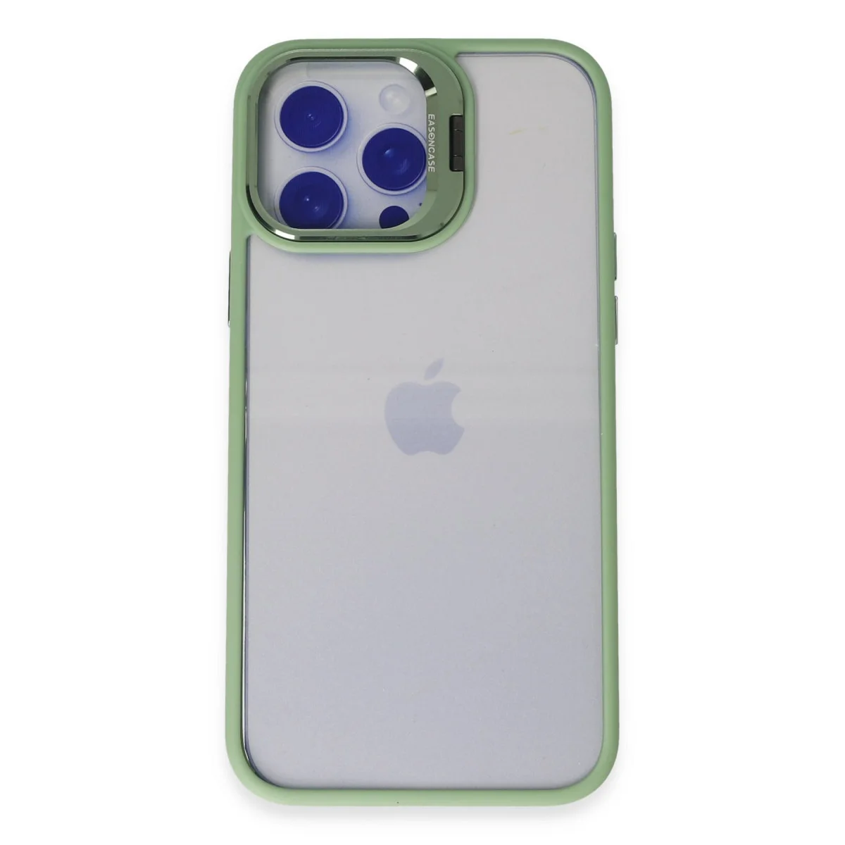 iPhone 14 Pro Kılıf Roblox Lens Standlı Kapak - Yeşil