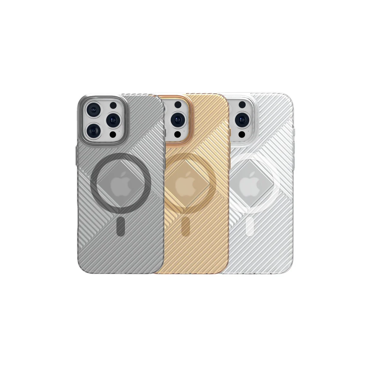 iPhone 16 Pro Stella PC Sert Magsafe Kılıf - Siyah