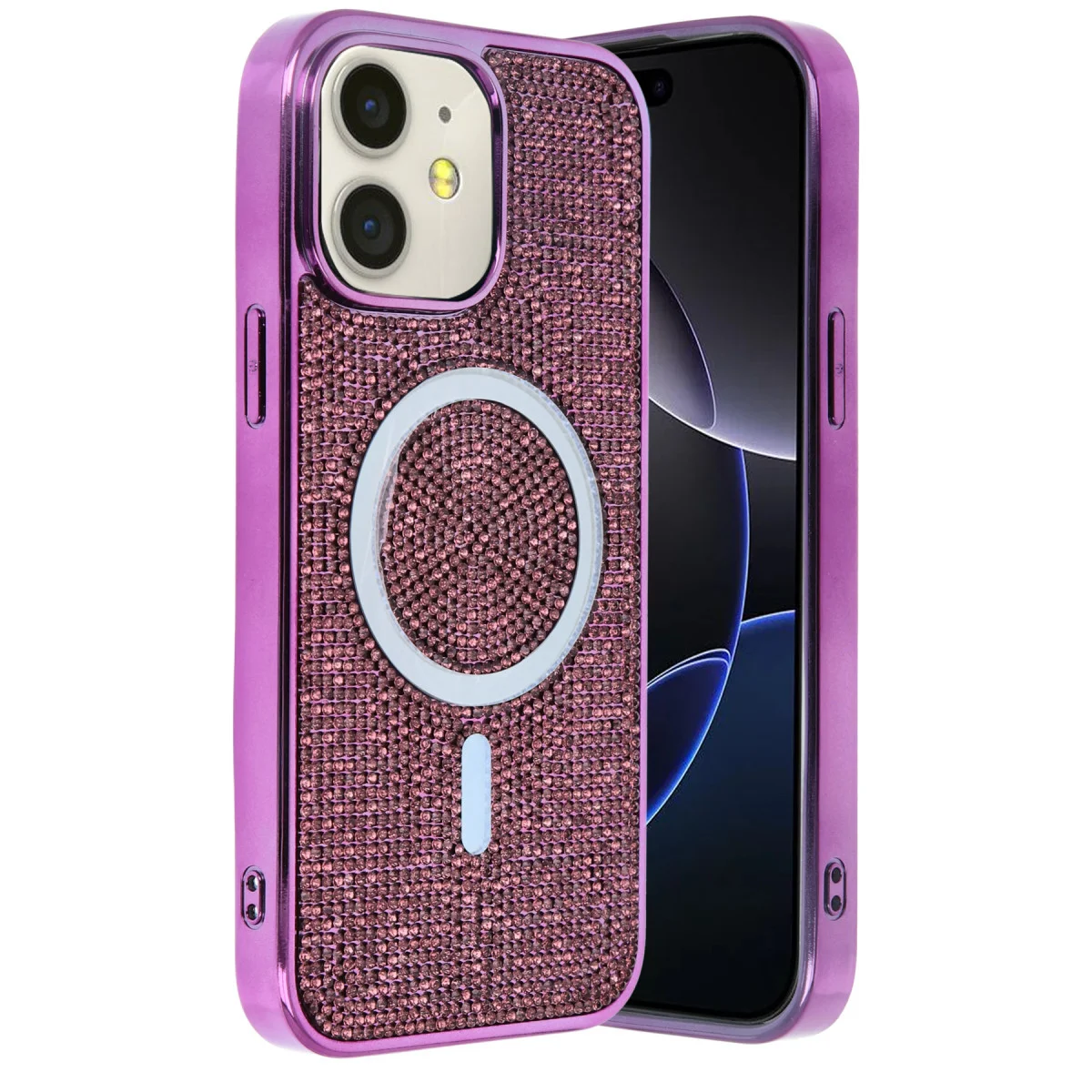 iPhone 11 Helen Magsafe Kapak - Derin Mor