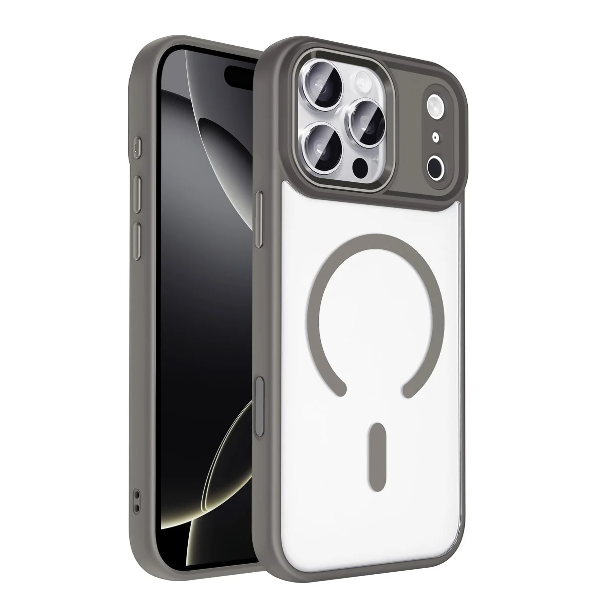 iPhone 17 Pro Terea Magsafe Kapak - Gri