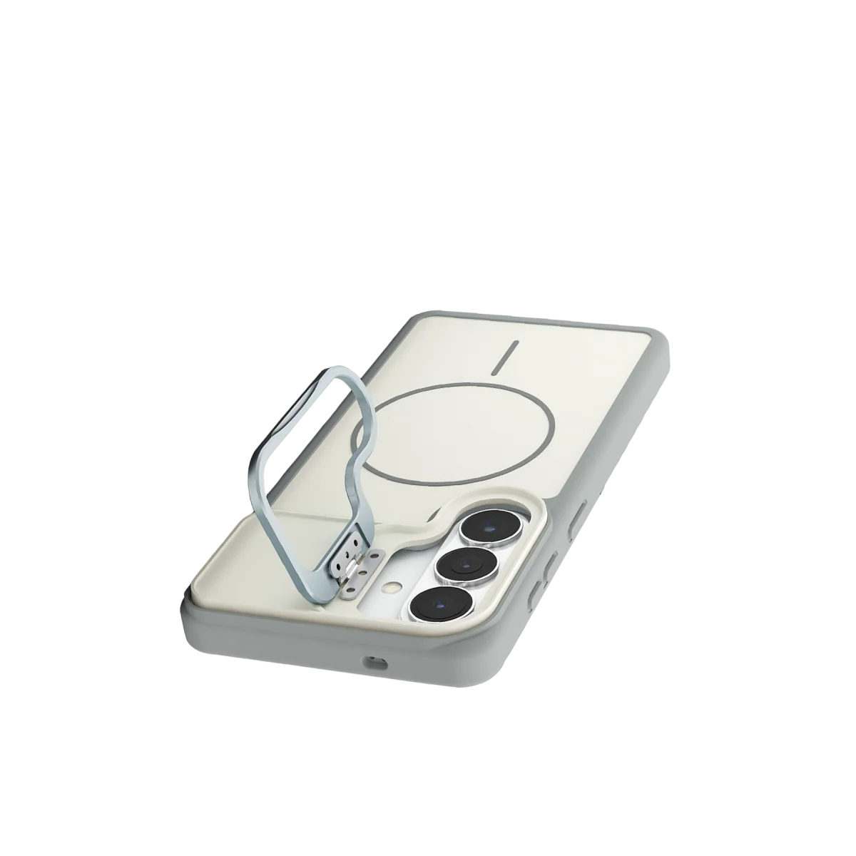 Galaxy S26 Pale Magsafe Standlı Kapak - Beyaz