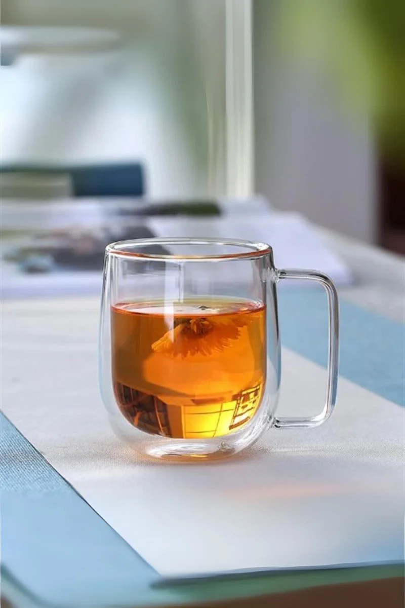 Cam Çift Cidarlı Bardak 350 ml