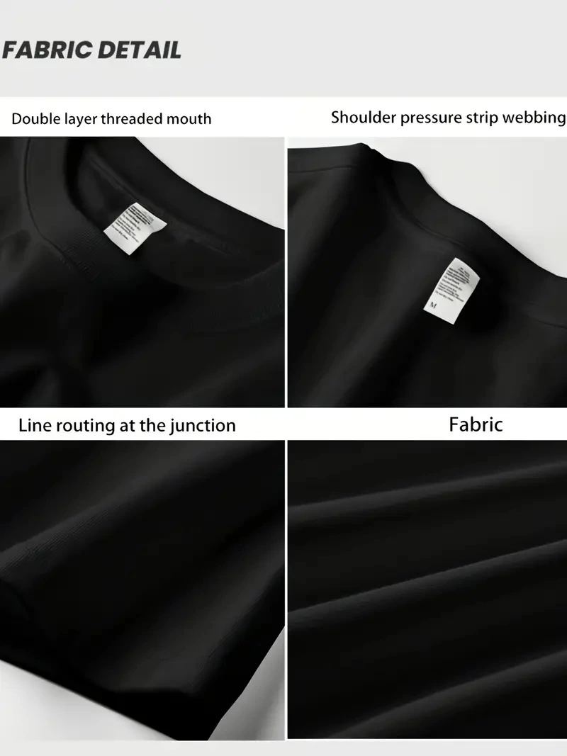 Kadın Kısa Kol Yazlık Tişört Bisiklet Yaka Baskılı Oversize T-Shirt - Siyah