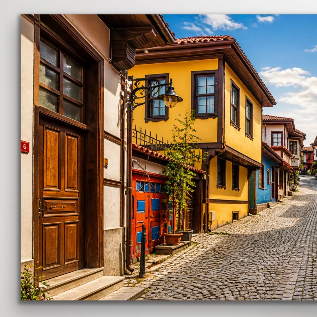 Eskişehir Odun Pazarı Kanvas Tablo 60X120 CM
