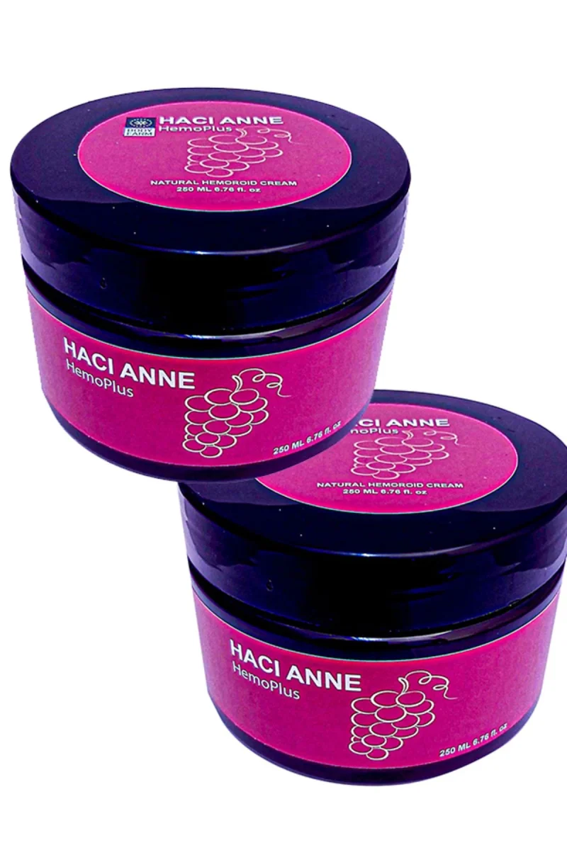 Hacı Anne  Hemoplus Rahatlatma Masaj Kremi 250 ml 2 Adet
