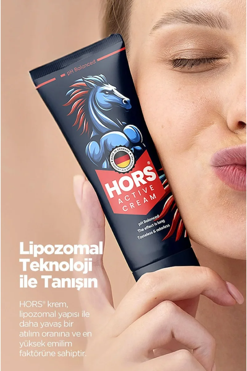 Hors Active Cream Gecikme Ve Sertleşme P.enis Kremi 50ml 1 Adet + 1 Adet Jel