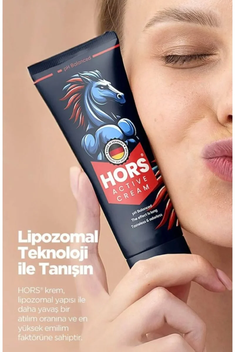 Hors Active Cream Gecikme Ve Sertleşme P.enis Kremi 50ml 3 Adet + 1 Adet Jel