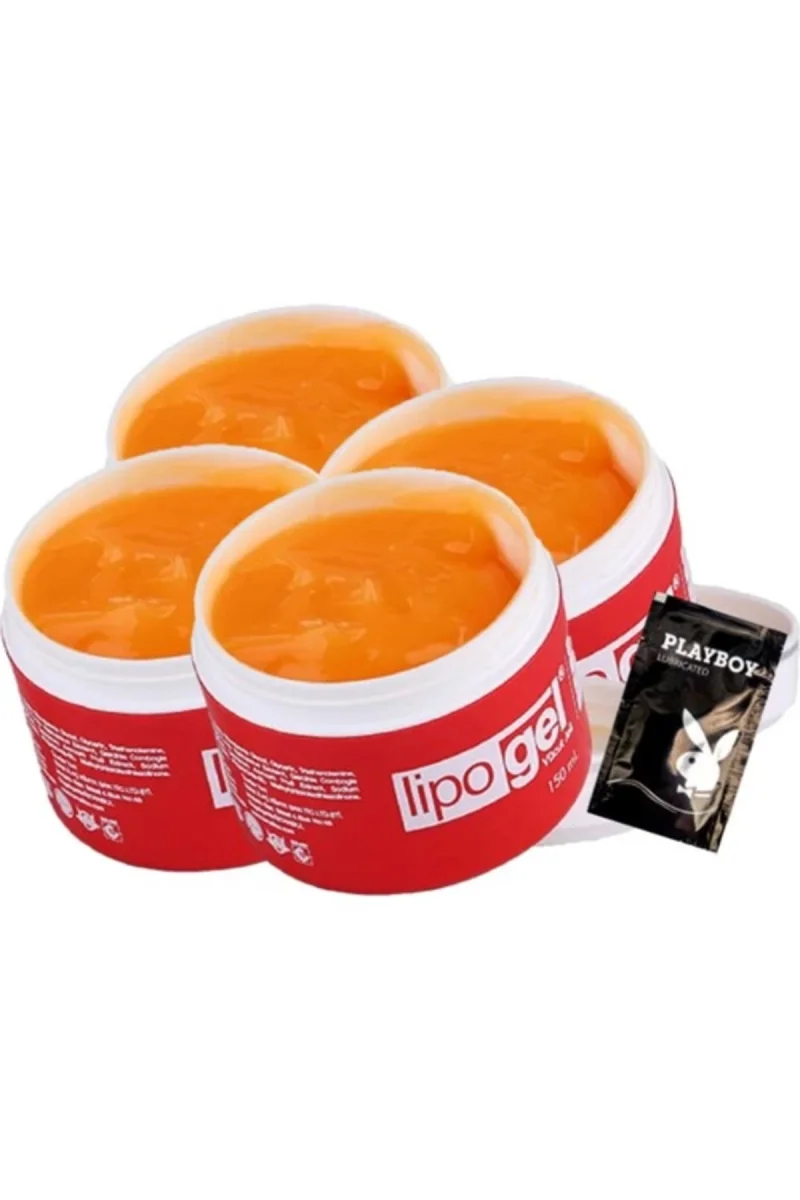 Lipogel Bölgesel Krem 150 ml x 4 adet + Jel
