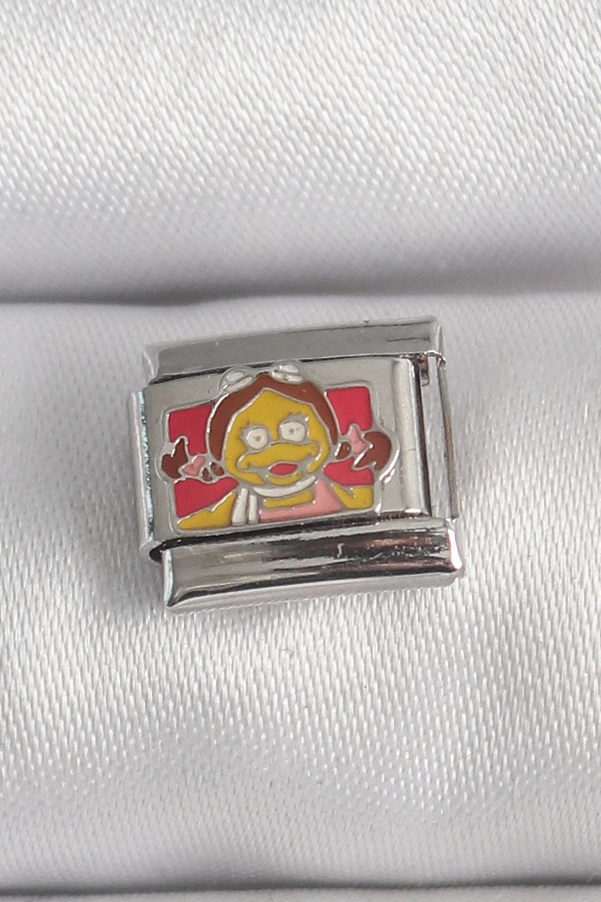 316L Çelik Gümüş Renk Renkli Çocuk İşlemeli Nomination Charm