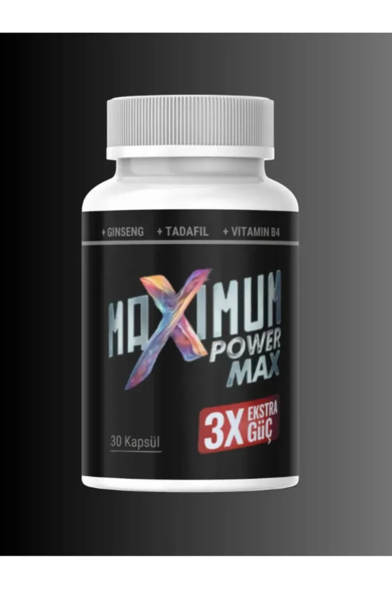 Maximum Power Max 3x Effect Erkeklere Özel Bölge Destekleyici 30'lu X 3 Adet