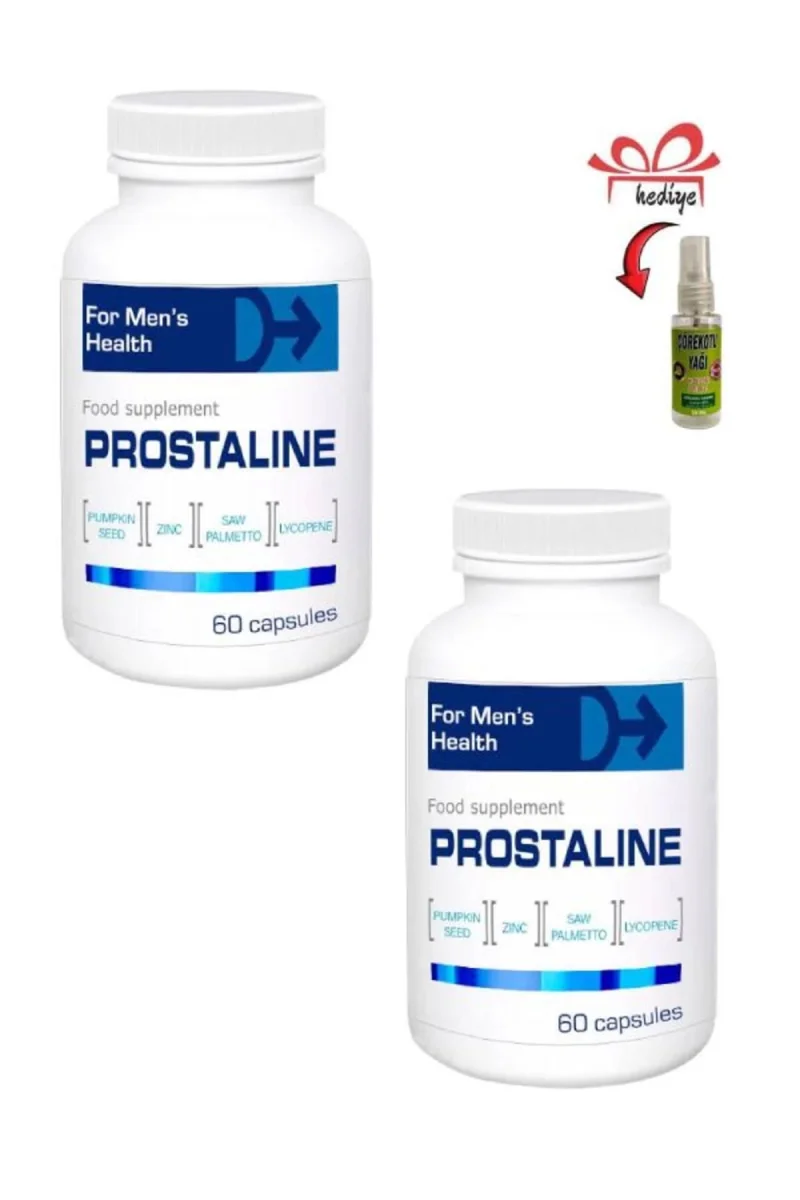 Prostaline  Erkeklere Özel Destekleyici 60'lı X 2 Adet