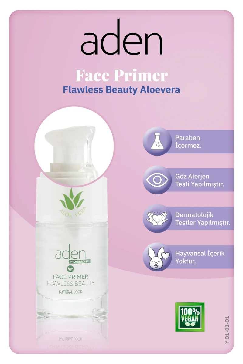 Aden Face Primer / Flawless Beauty 01