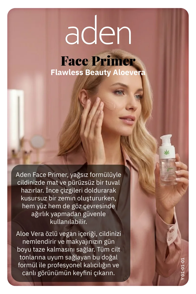 Aden Face Primer / Flawless Beauty 01
