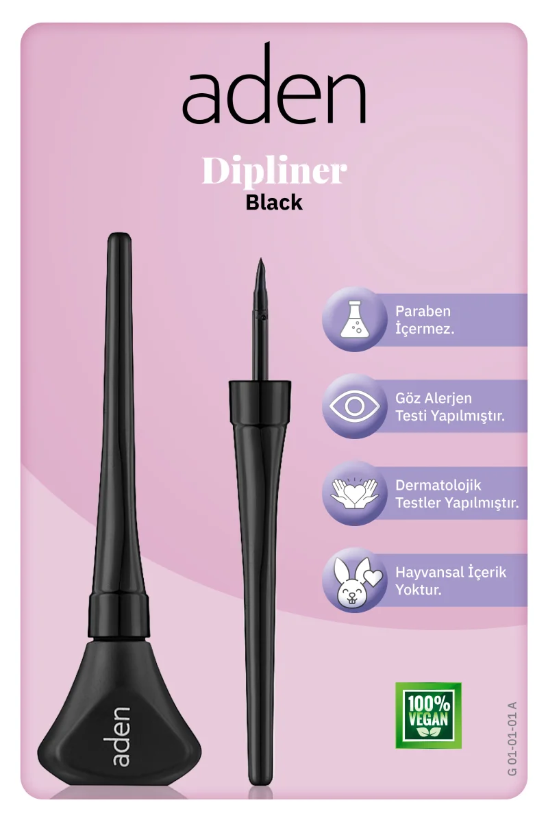 Aden Dipliner Black - Siyah