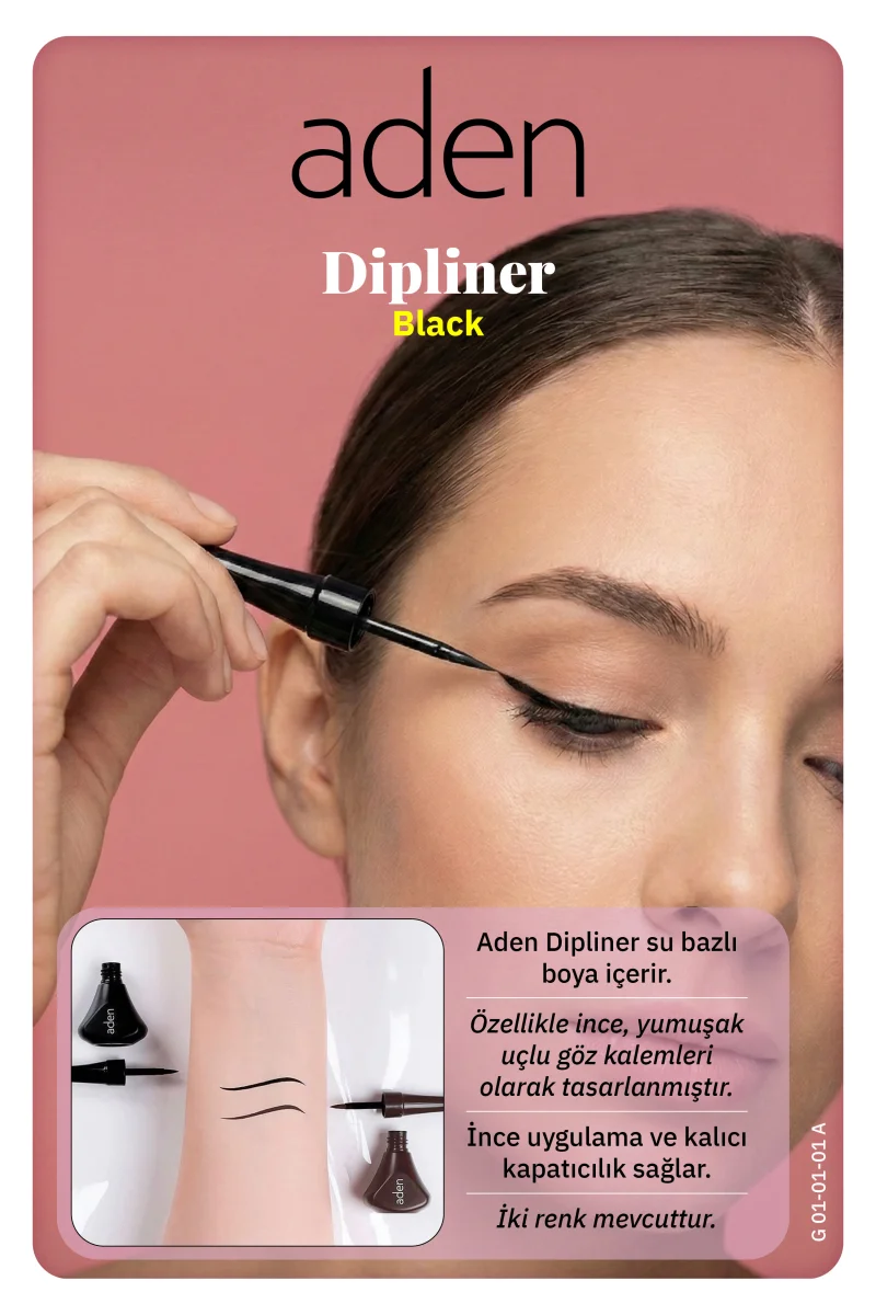 Aden Dipliner Black - Siyah