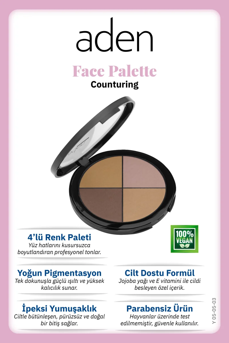 Aden Counturing Palette - Kontür Paleti