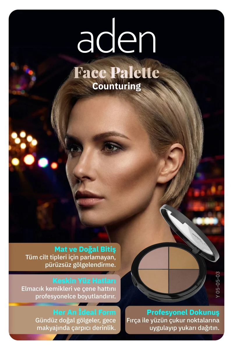 Aden Counturing Palette - Kontür Paleti
