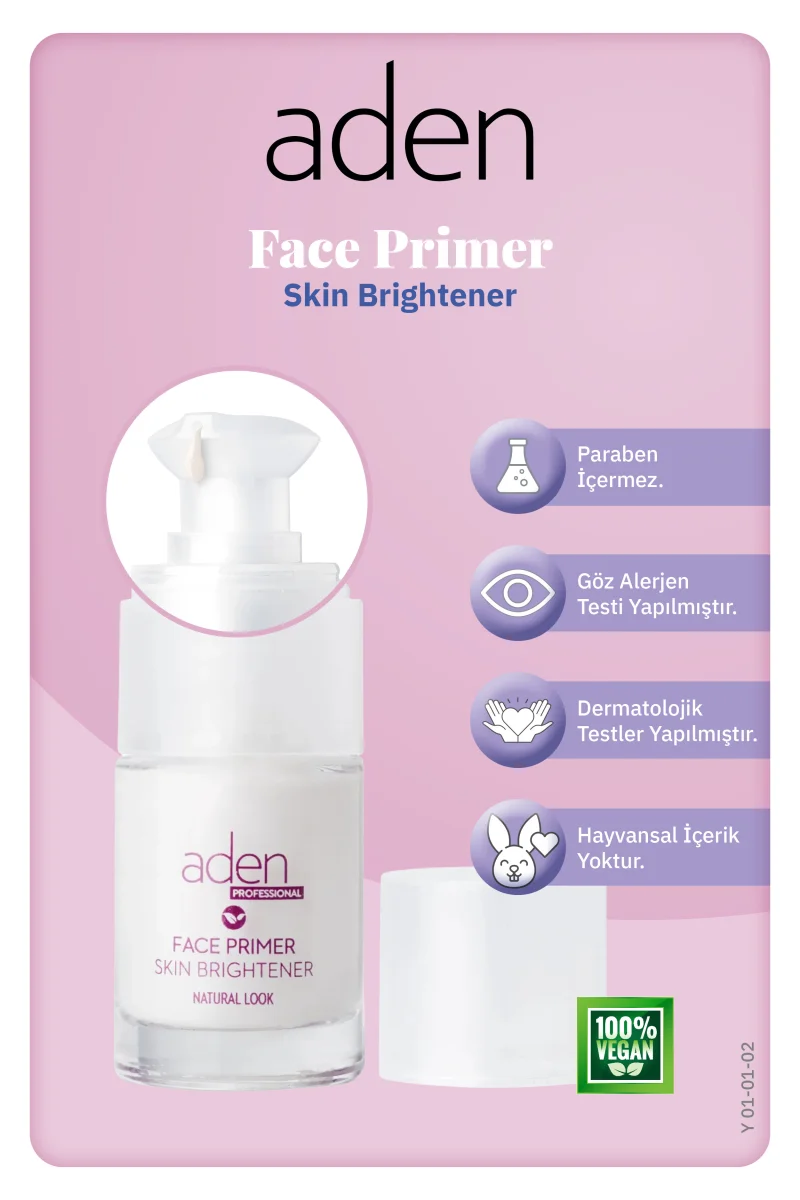 Aden Face Primer / Skin Brightener 02