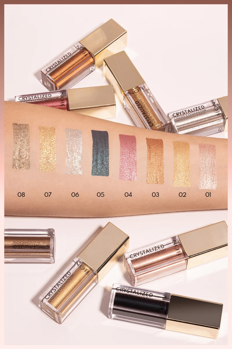 Crystalized Liquid Eyeshadow Likit Metalik Göz Farı NO:3