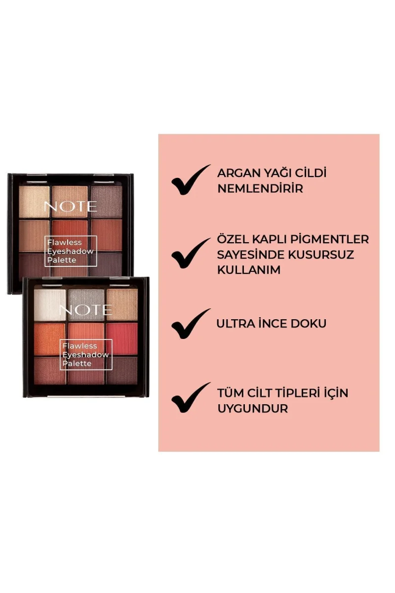 Flawless Eyeshadow 02 Göz Far Paleti