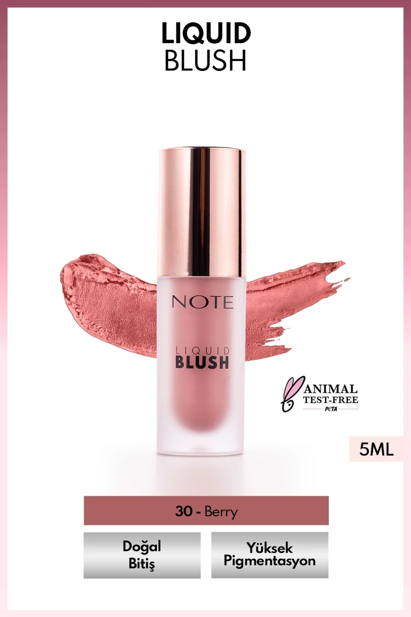 Liquid Blush 10 Peach Nemlendirici Etkili Likit Allık (Işıltılı)